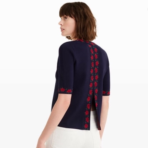 ✨NWT✨Club Monaco Vimala Jacquard Sweater - Picture 5 of 9